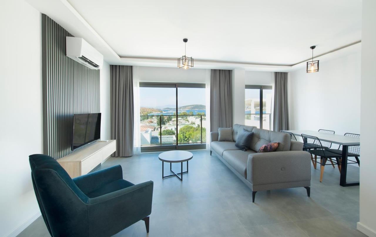 Lodos Suites & Rezidans Bodrum Bagian luar foto