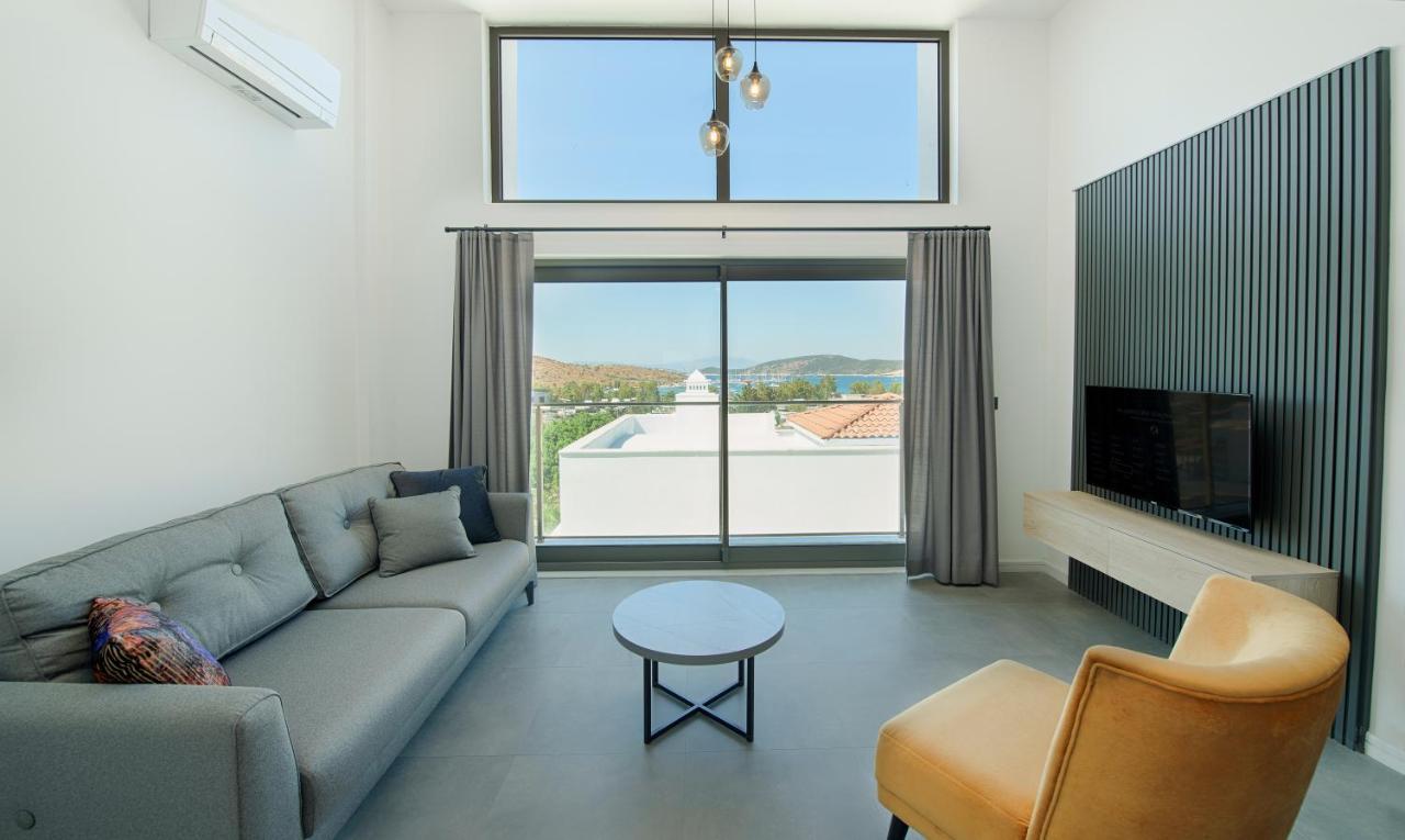 Lodos Suites & Rezidans Bodrum Bagian luar foto