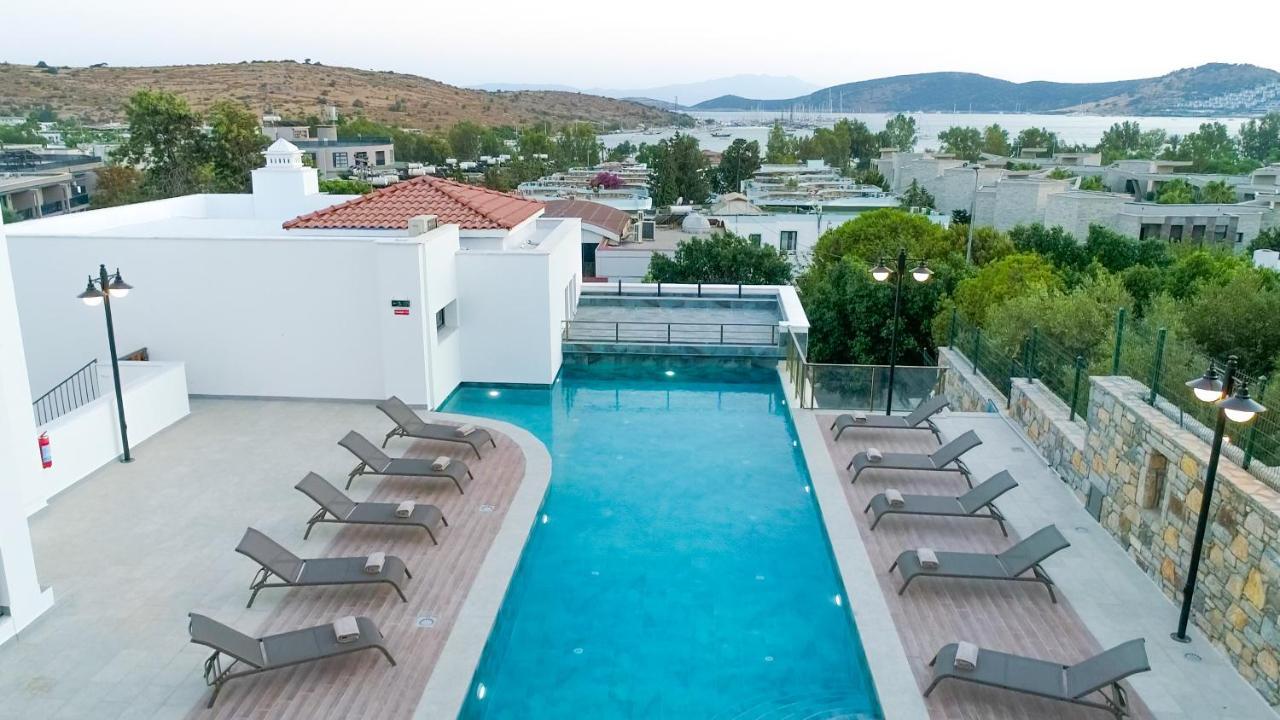 Lodos Suites & Rezidans Bodrum Bagian luar foto