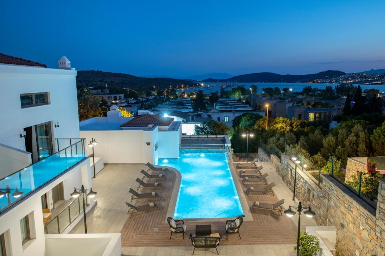Lodos Suites & Rezidans Bodrum Bagian luar foto