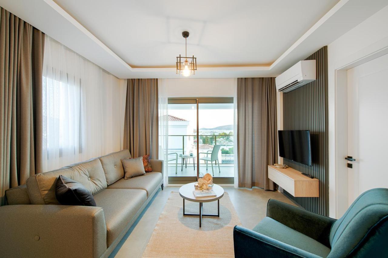 Lodos Suites & Rezidans Bodrum Bagian luar foto