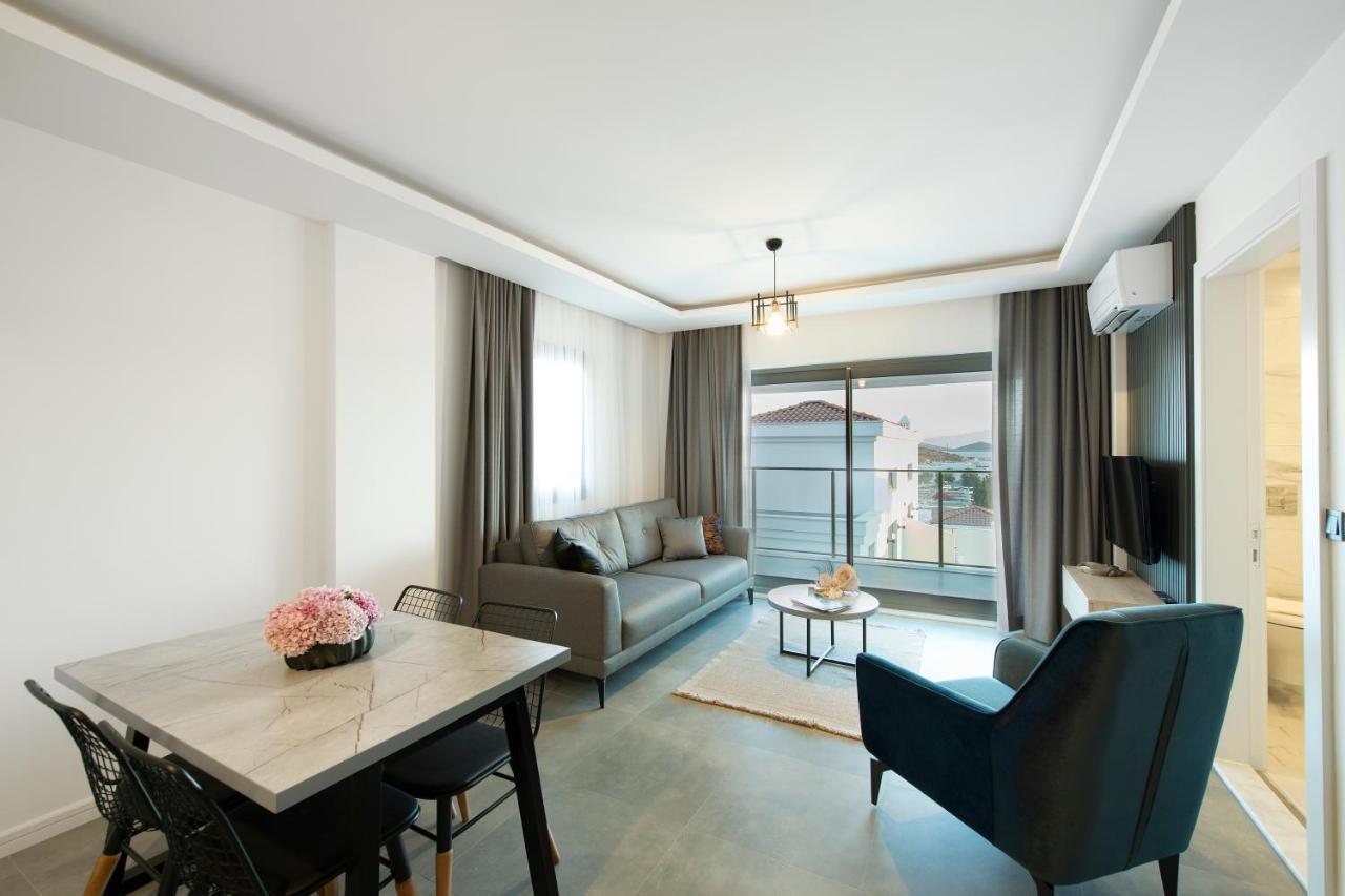 Lodos Suites & Rezidans Bodrum Bagian luar foto